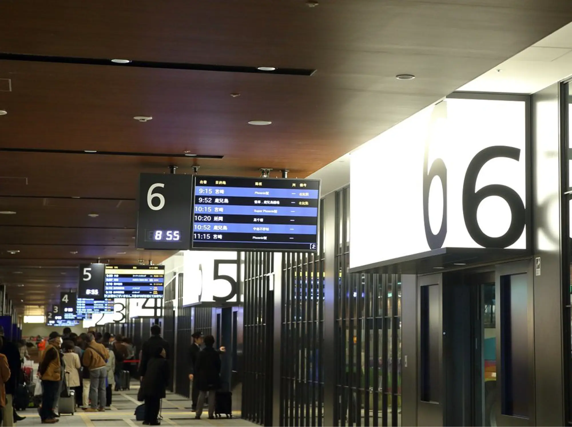 天神バスターミナルサイン