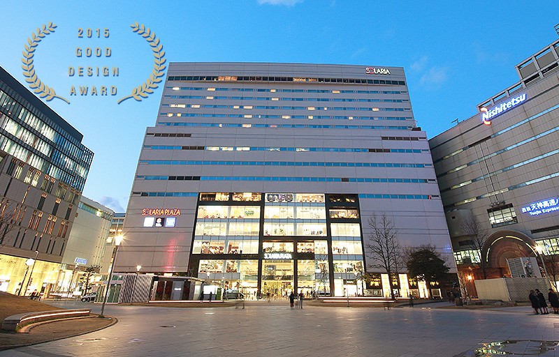 大型商業施設の改修工事