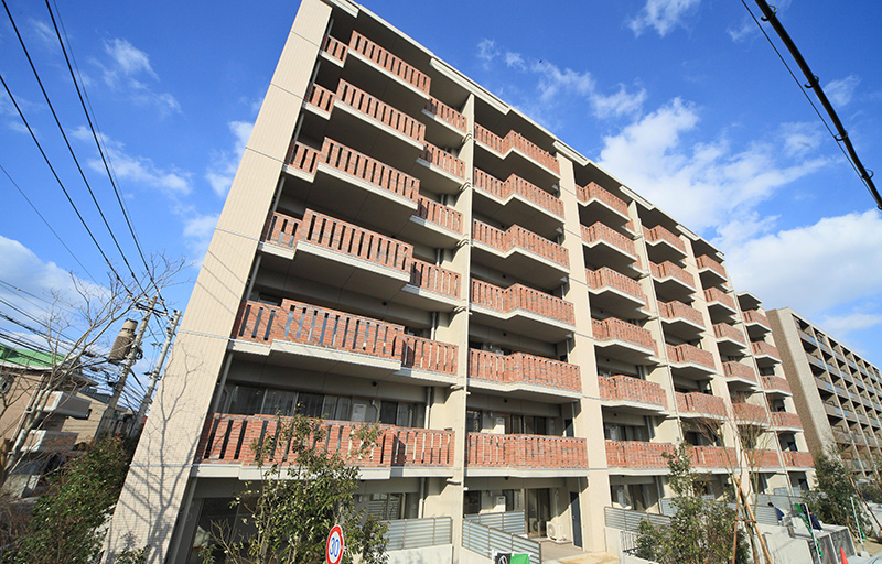 集合住宅、商業施設の新築工事