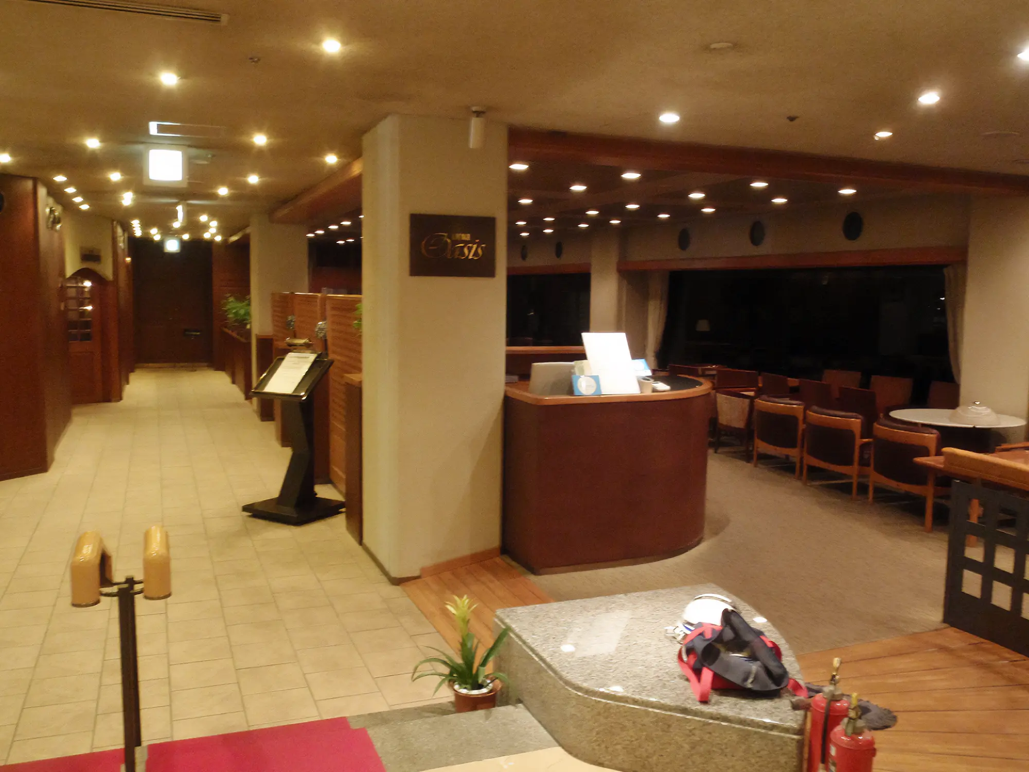 西鉄グランドホテル 1F　「グランカフェ」 リニューアル工事　ビフォー